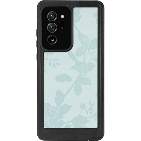 Bird Floral Galaxy Note20 Ultra 5G Waterproof Case